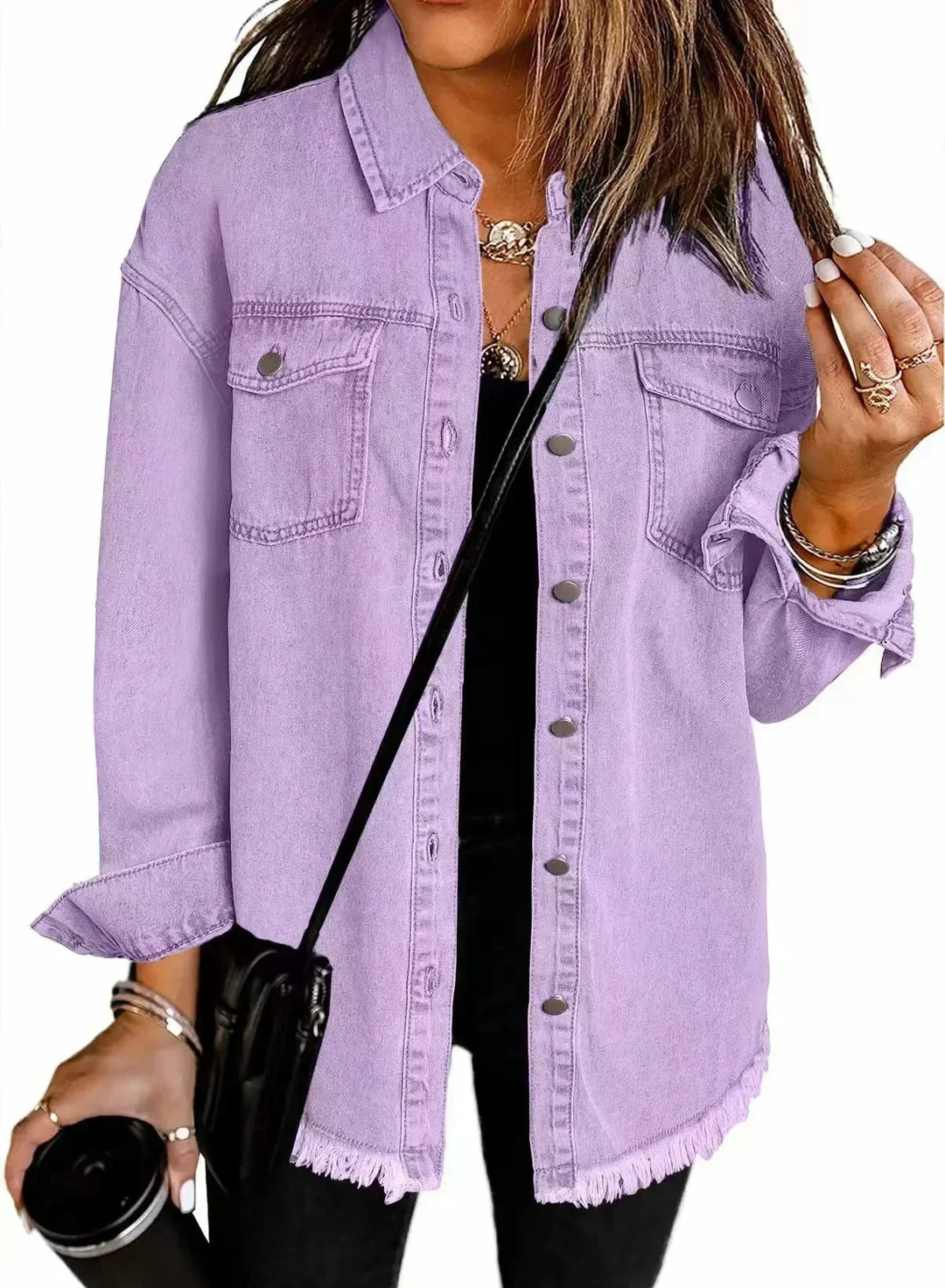 Drune | Denim Hemdjacke