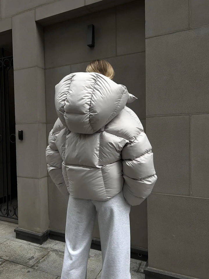 Drune | Modische Steppjacke in Anthrazit