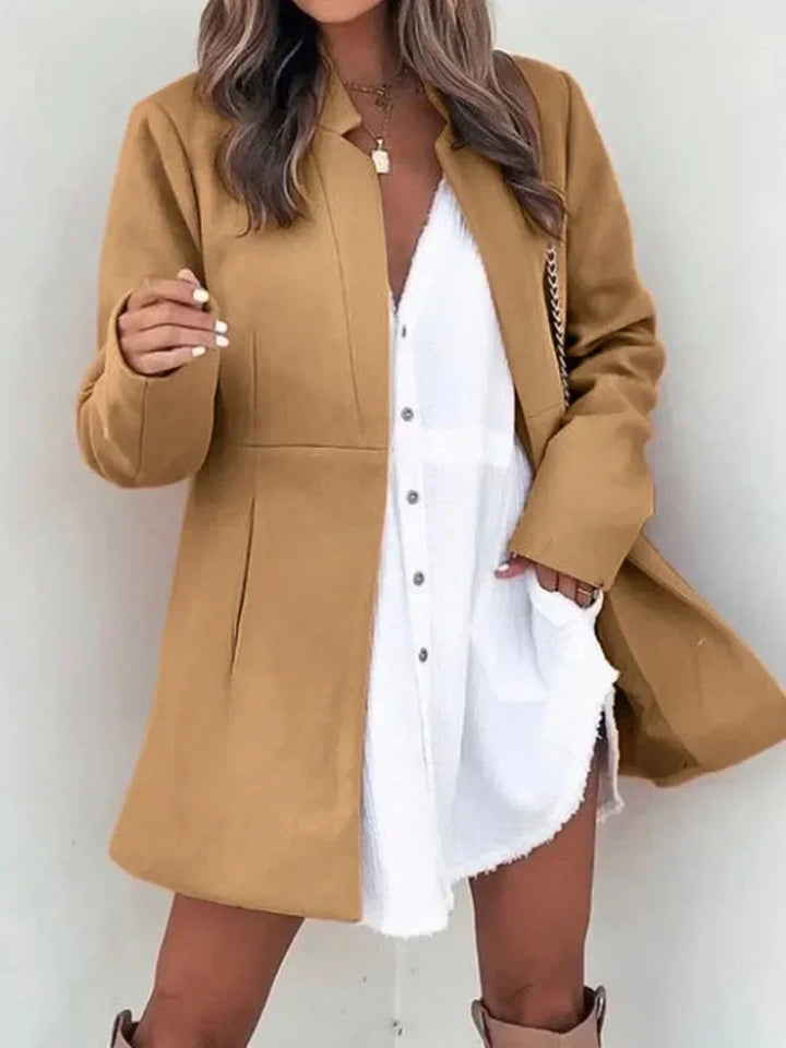 Drune - Damen eleganter klassischer urbaner Mantel