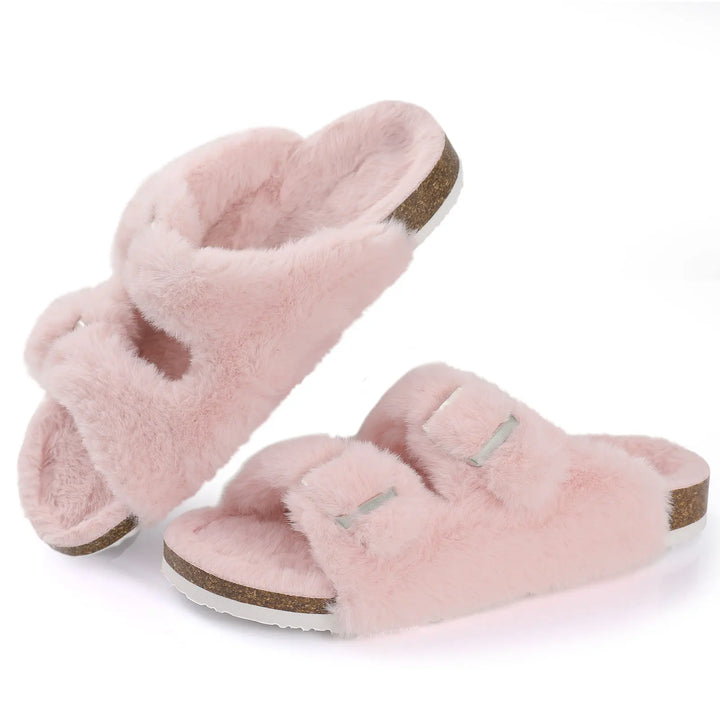 Drune - Chic Winter-Plüsch-Fellpantoffeln für Damen
