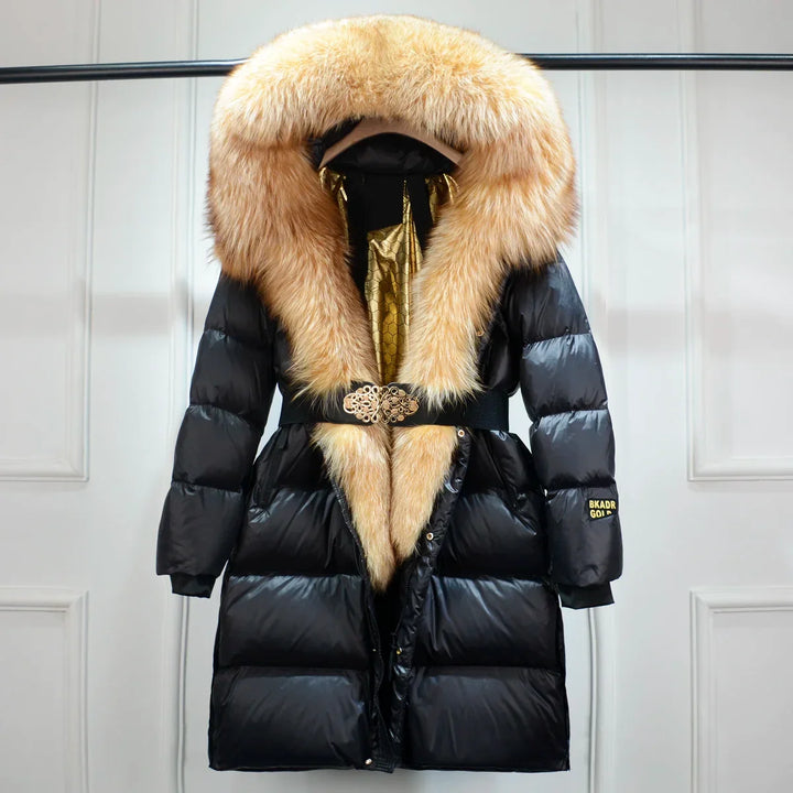 Drune | Puffer-Mantel mit Gürtel: Women's Warmth 2024