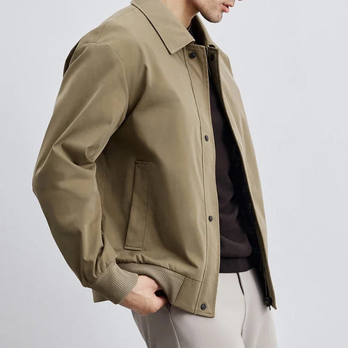 Drune | Herren-Blousonjacke Mit Reißverschluss Und Klassischem Kragen