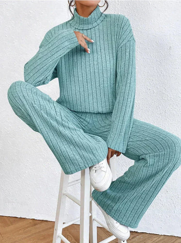 Darlene™ - Strickhose und Rollkragenpullover für Frauen