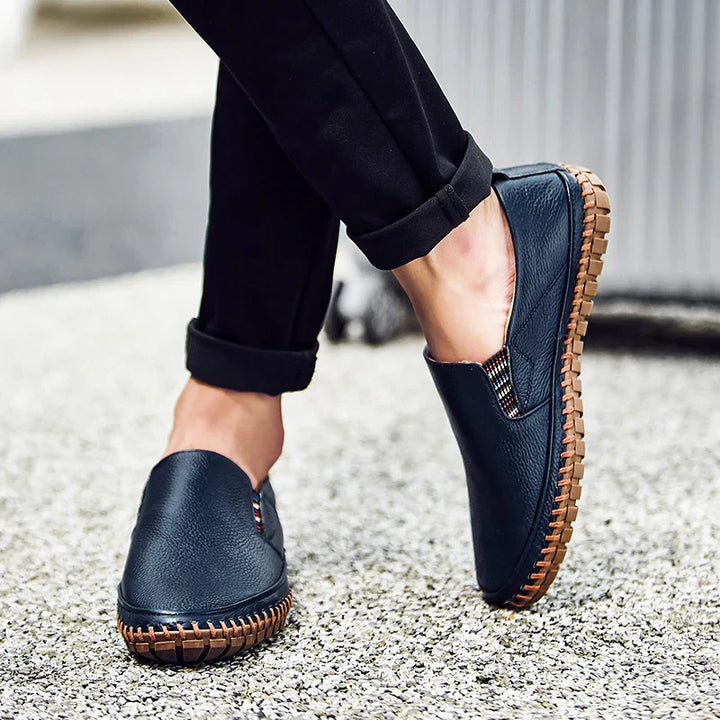Drune | Leder Premium Slipper Herren