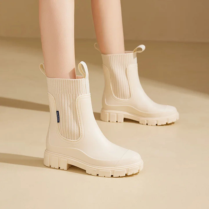 Drune | Wasserdichte Stiefel Mit Dicker Sohle Für Frauen