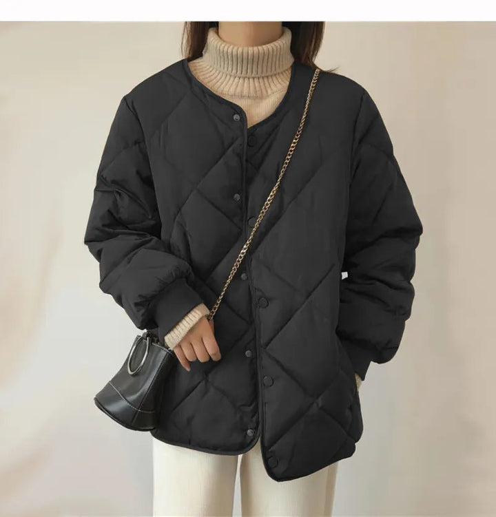 Drune |  Daunenjacke mit Knöpfen - Perfekt für den Winter für Damen
