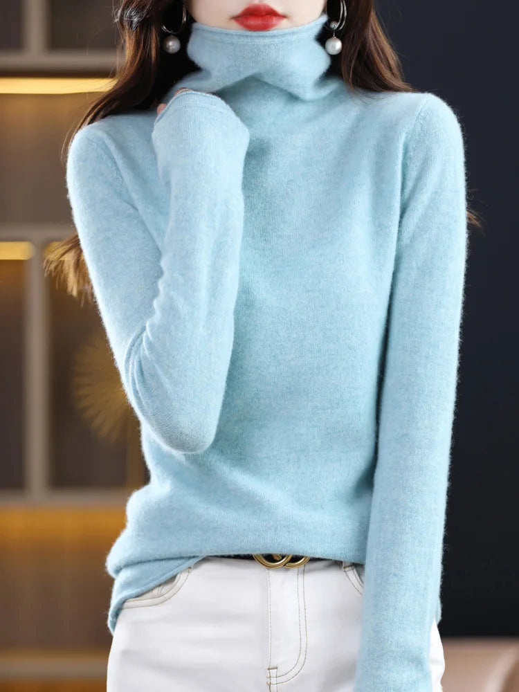 Drune | Pullover aus Woll mit Rollkragen