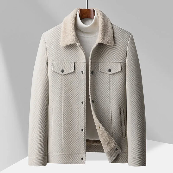 Drune | Fleece-Kragenjacke - Olivier