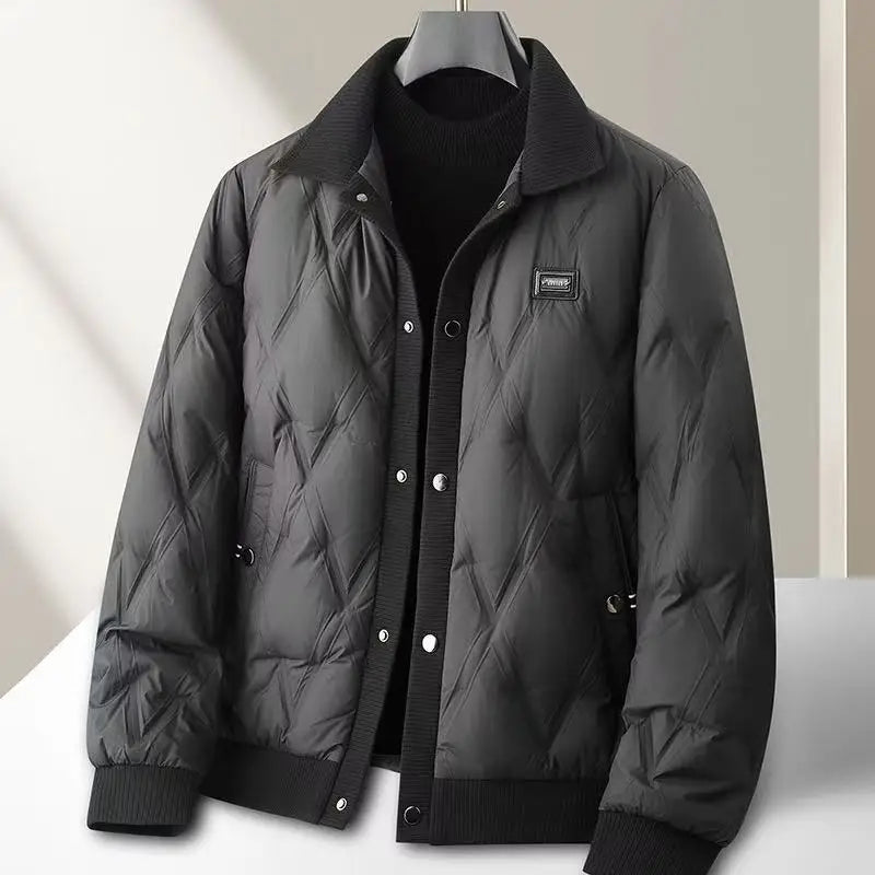 Drune | Gepolsterte Steppjacke - Lässiger Schnitt mit geripptem Kragen und Manschetten