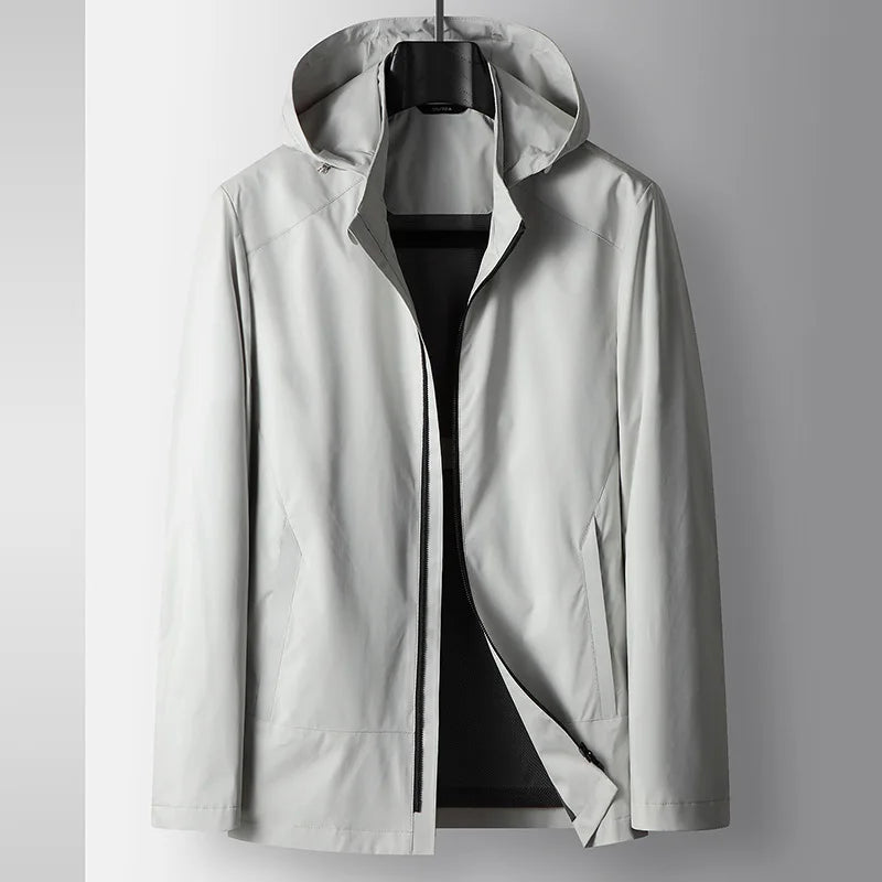 Drune | Wasserdichte Herrenjacke mit Kapuze