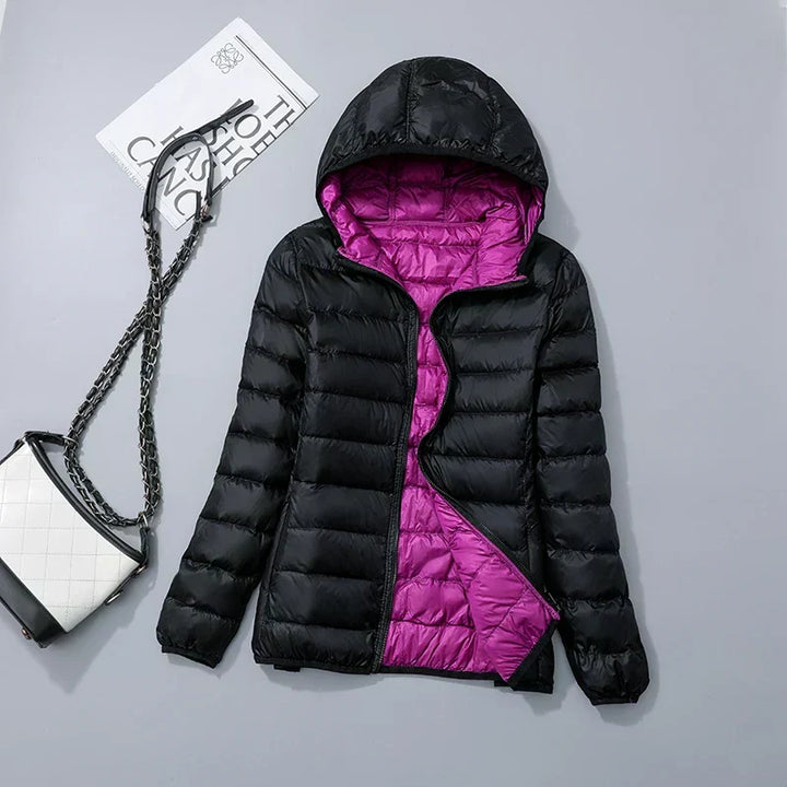 Drune | Kapuzen Daunenjacke Spezielle Winter