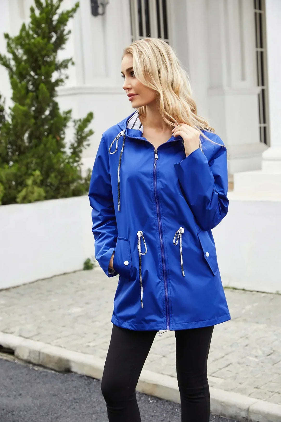 Drune | Regenjacke Mit Kapuze