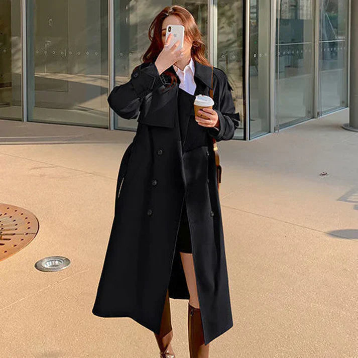 Drune | Trenchcoat mit Doppelten Knopfreihen Kornelia