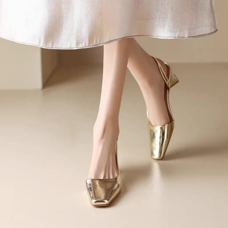 Drune | Tears To Diamond Slingback Schuhe