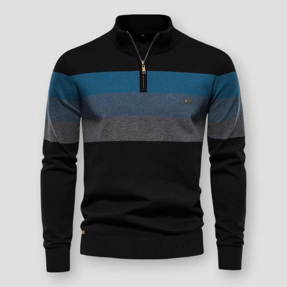 Drune | Gestreifter Pullover
