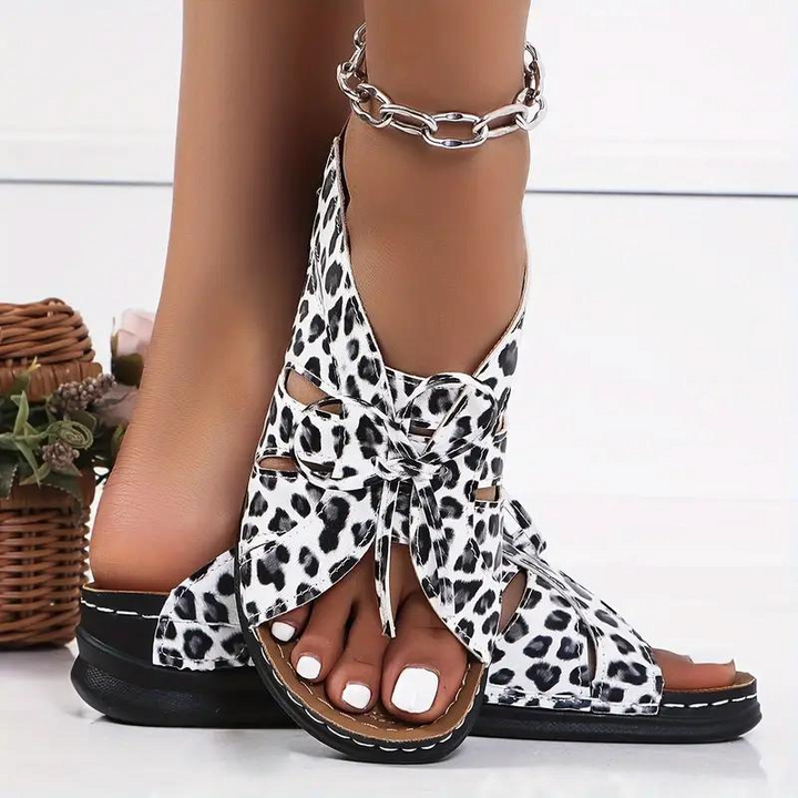 Drune | Schlüpfschuhe Keilabsätze orthopädische Schuhe Sommerschuhe