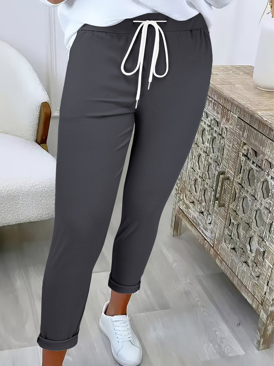 Drune | Funktionale Damenhose mit Elastischem Bund