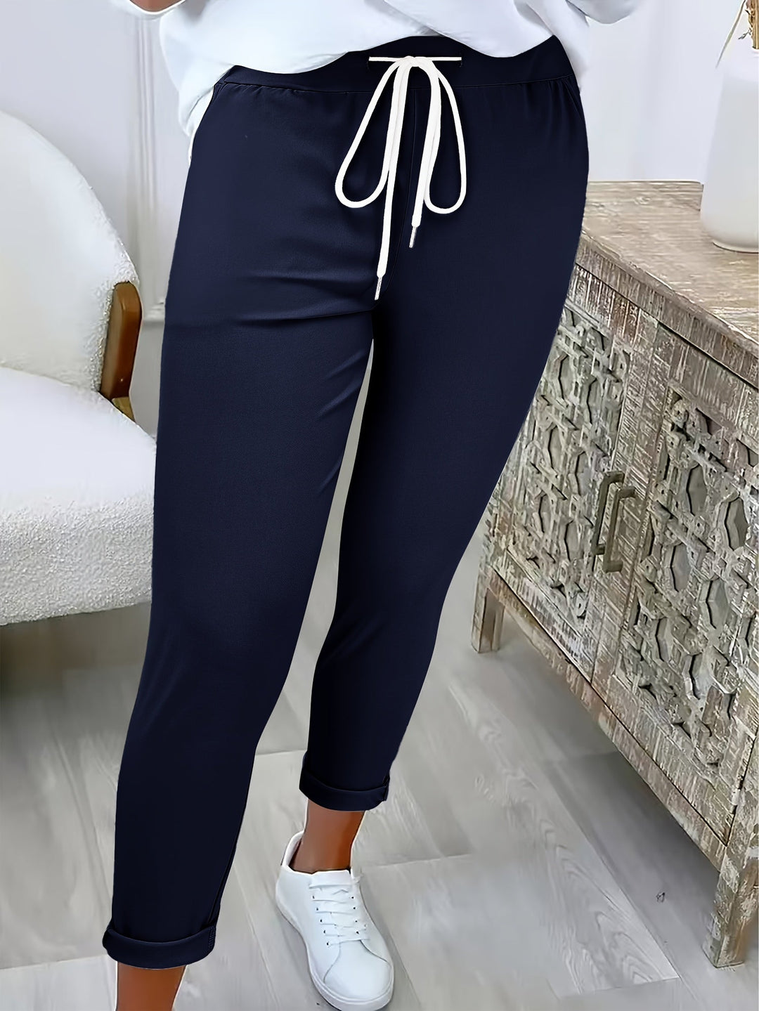 Drune | Funktionale Damenhose mit Elastischem Bund