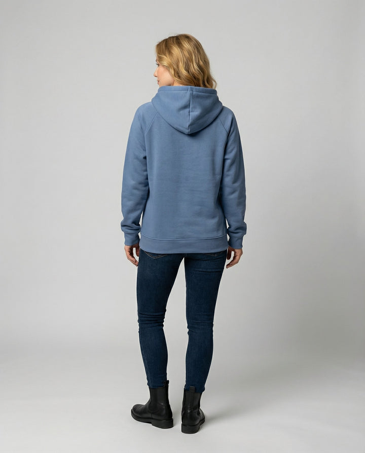 Kapuzenpullover Herzdruck Damen | Drune