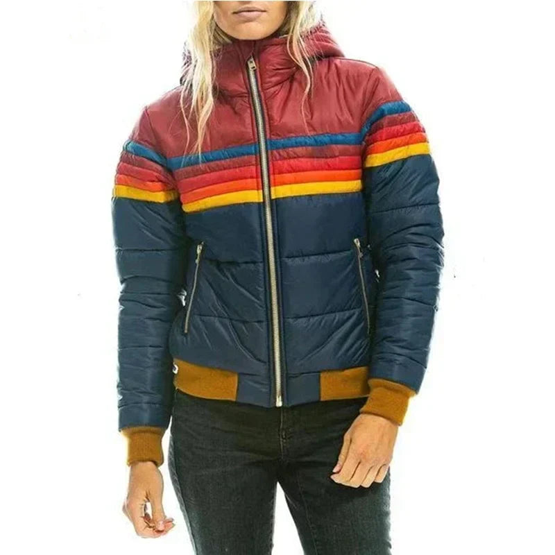 Drune | Retro Puffer-Jacke