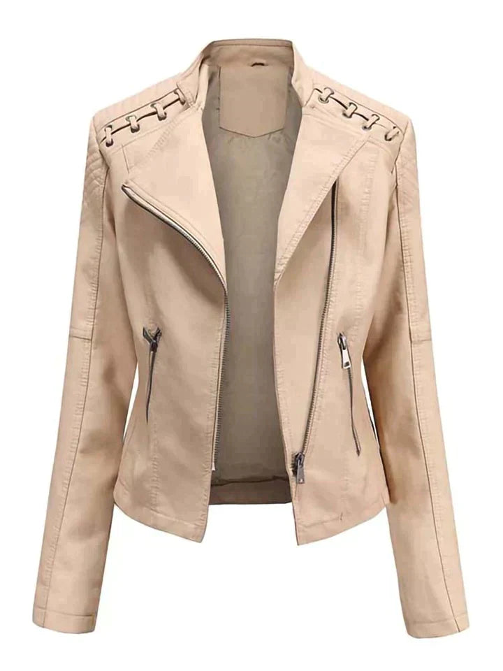 Drune | Elegante Bikerjacke aus Leder