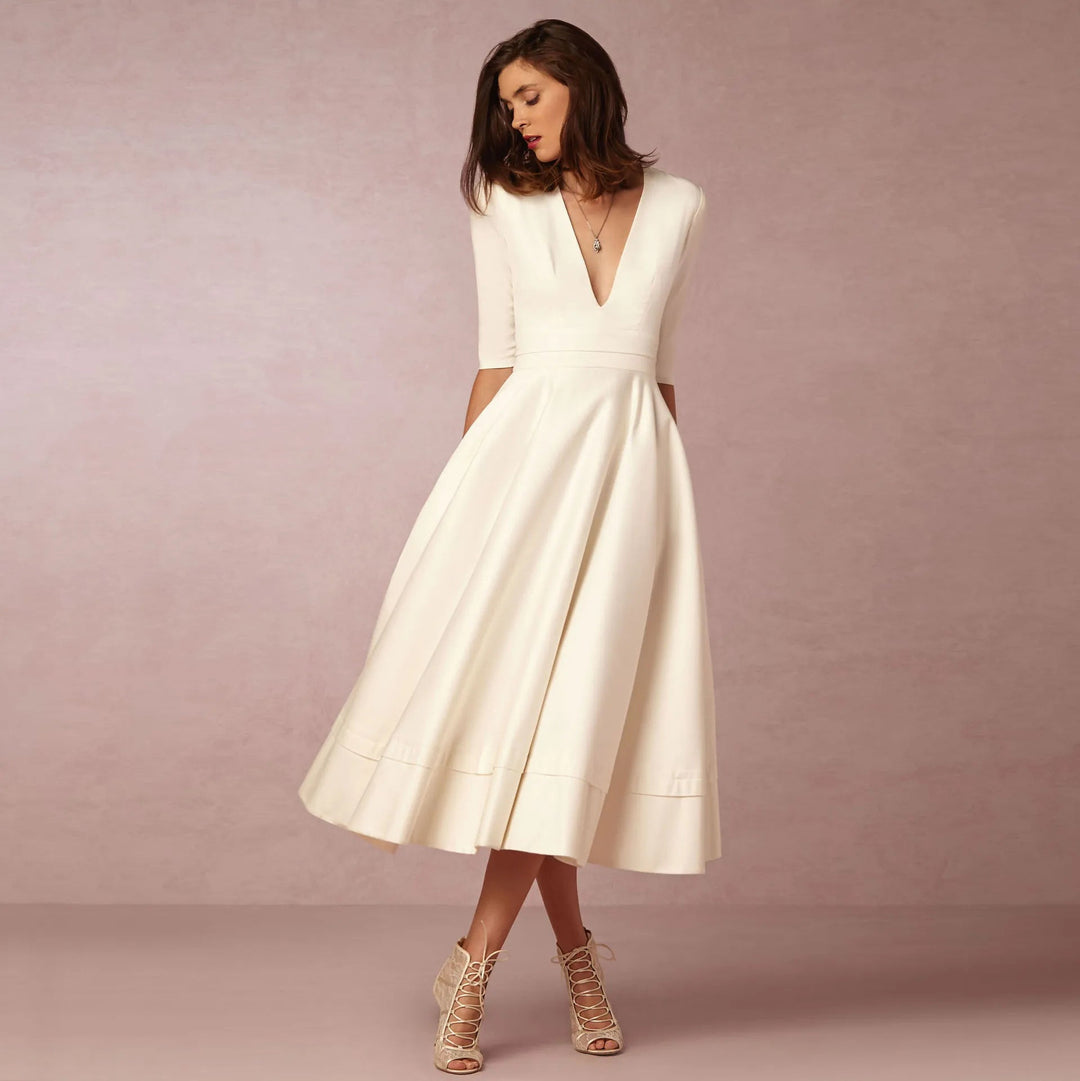 Drune | Elegante Lange Damenkleid