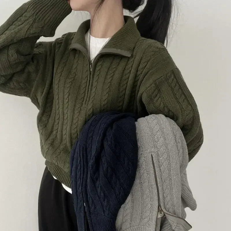 Drune | Zip Pullover