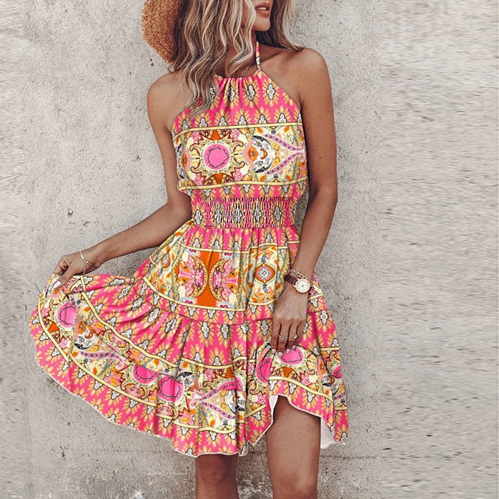 Drune | Stylisches Sommer Boho Halter Kleid