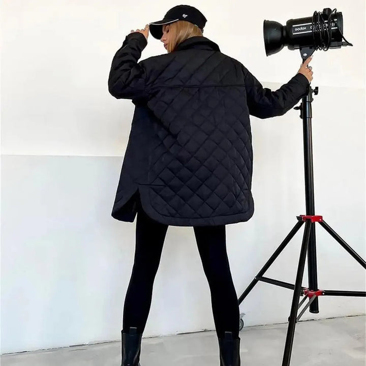 Drune | Jacke Stylisch Druckknopfverschluss, Geräumige Taschen Ideal für Den Herbst
