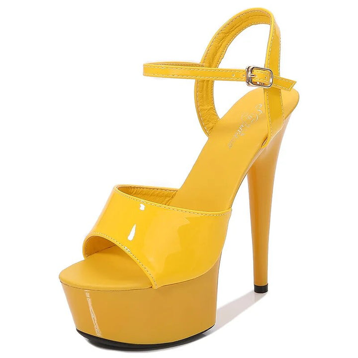 Drune | Linger Like A Tattoo Kiss Pump Sandalen
