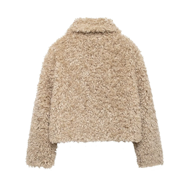 Drune | Teddyjacke für Damen mit Keren Schnallenverschluss