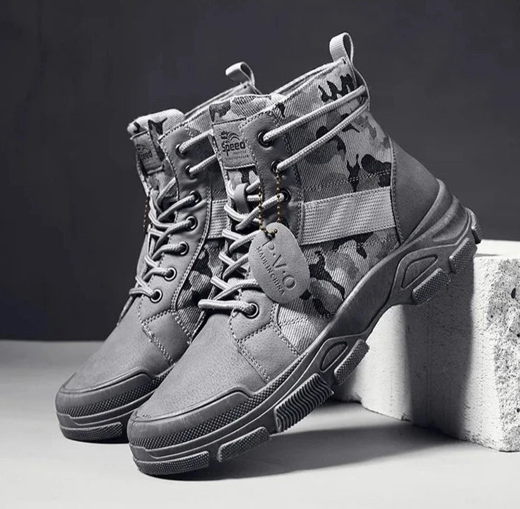 Drune | Outdoor Stiefel Mit Tarnmuster Für Herren