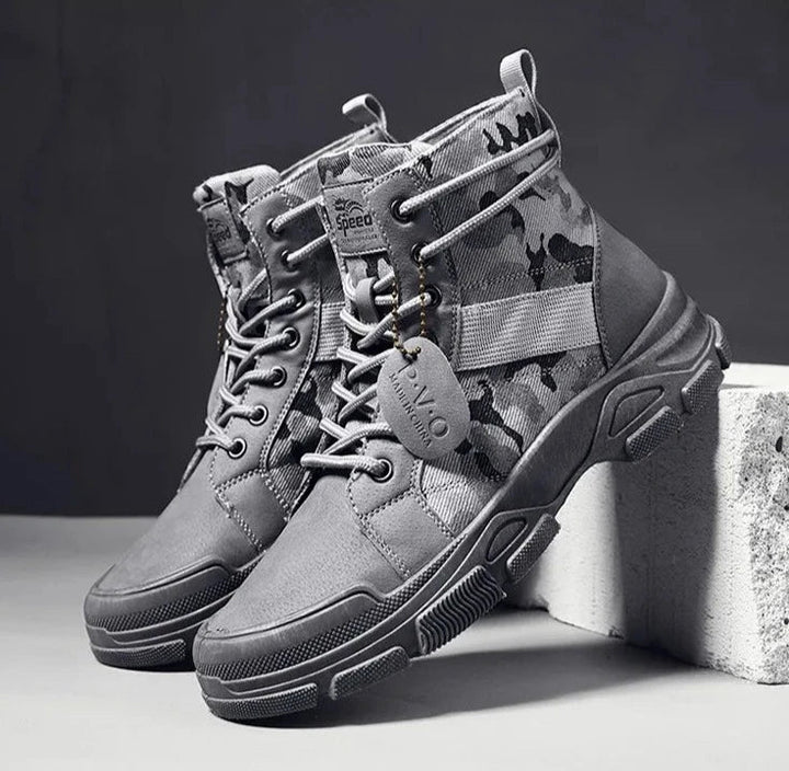 Drune | Outdoor Stiefel Mit Tarnmuster Für Herren