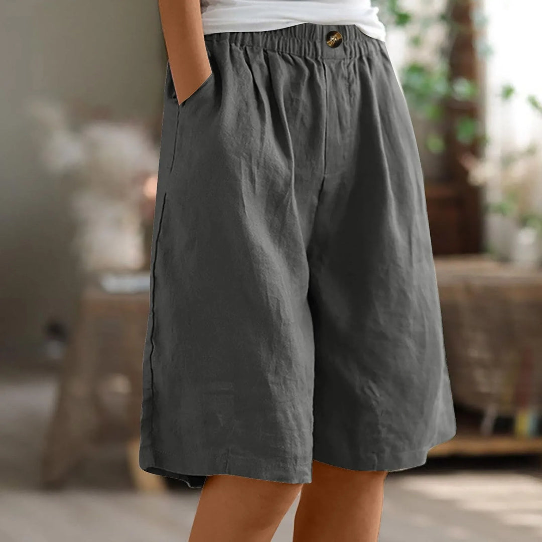 Drune | Baumwoll Leinen Damen Hose