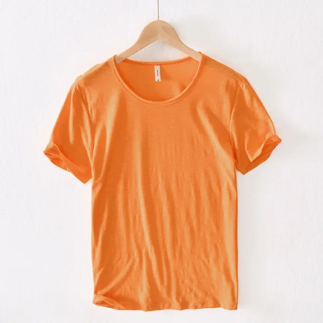 Drune | Herren Slim Fit Baumwoll T-shirt