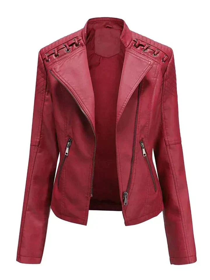 Drune | Elegante Bikerjacke aus Leder