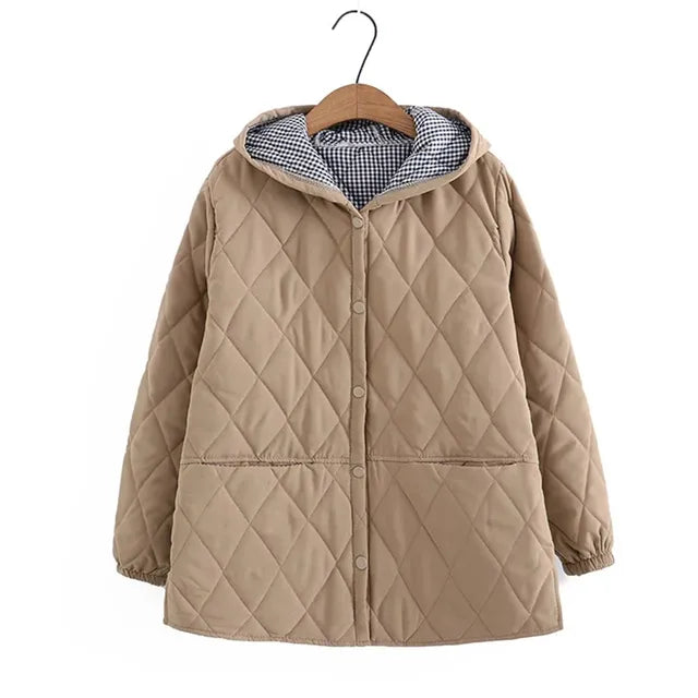 Drune | Oversized cotton winter jacket for women