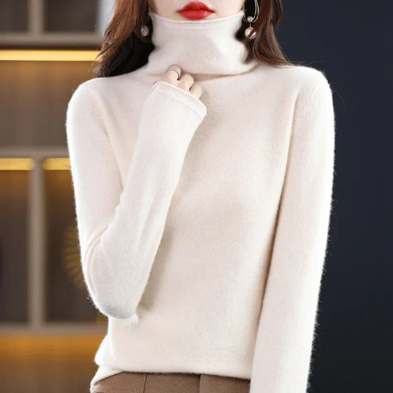 Drune | Pullover aus Woll mit Rollkragen