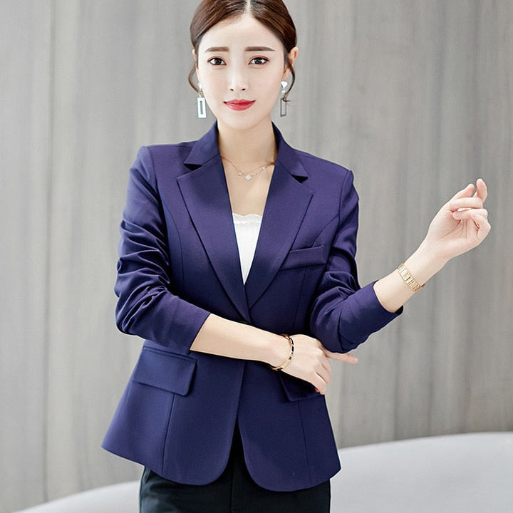 Drune | Lässig Taschen Kurz Blazer