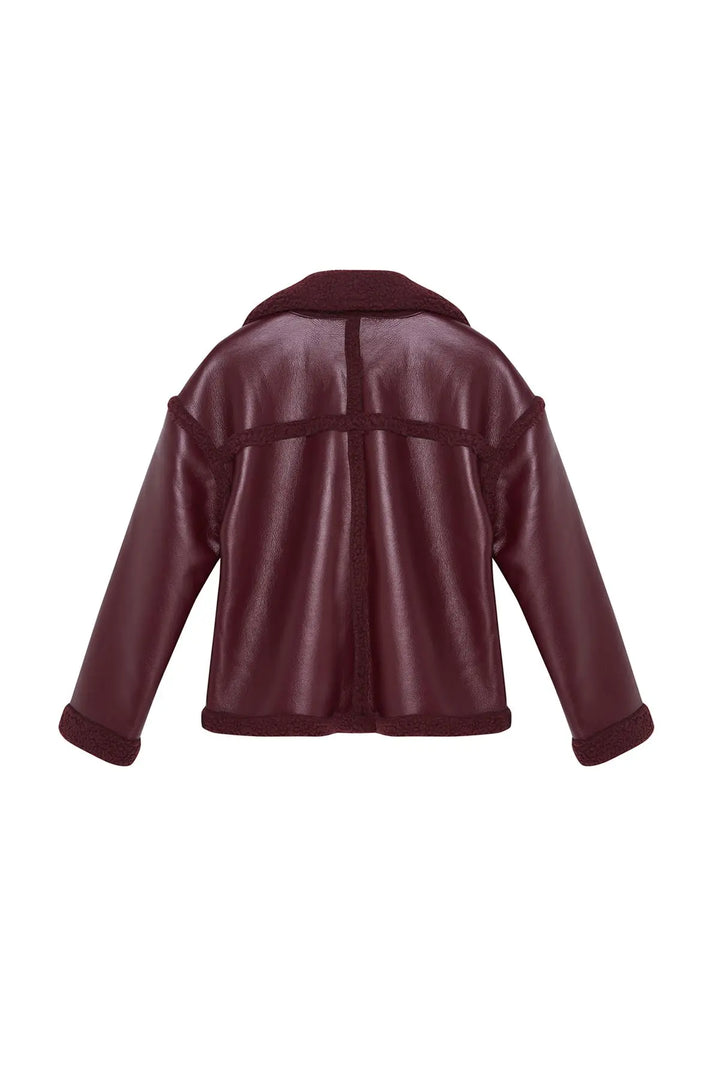 Drune | Jacke aus Kunstleder
