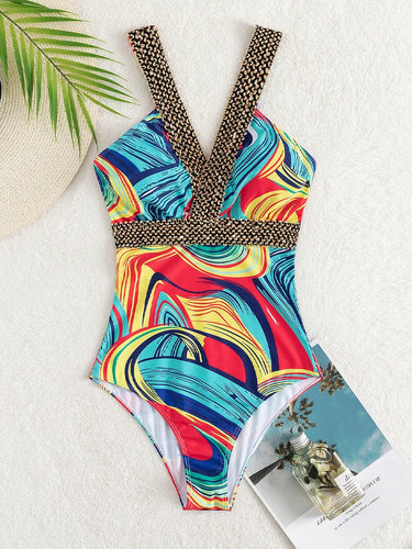 Drune Badeanzug Monokini Rückenfrei