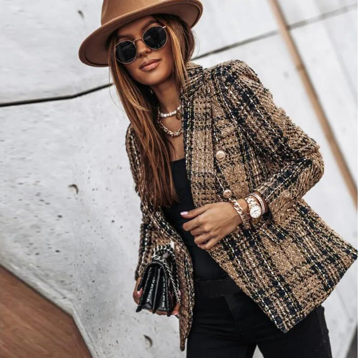 Drune | Luxuriöser Karierter Blazer