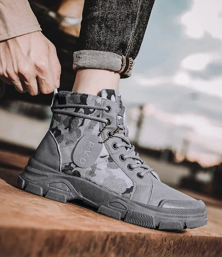 Drune | Outdoor Stiefel Mit Tarnmuster Für Herren