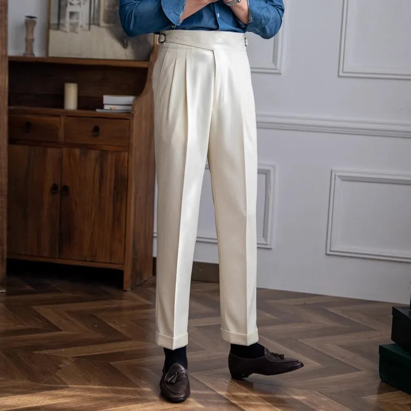 Anzughose Herren Italienisch Elegant