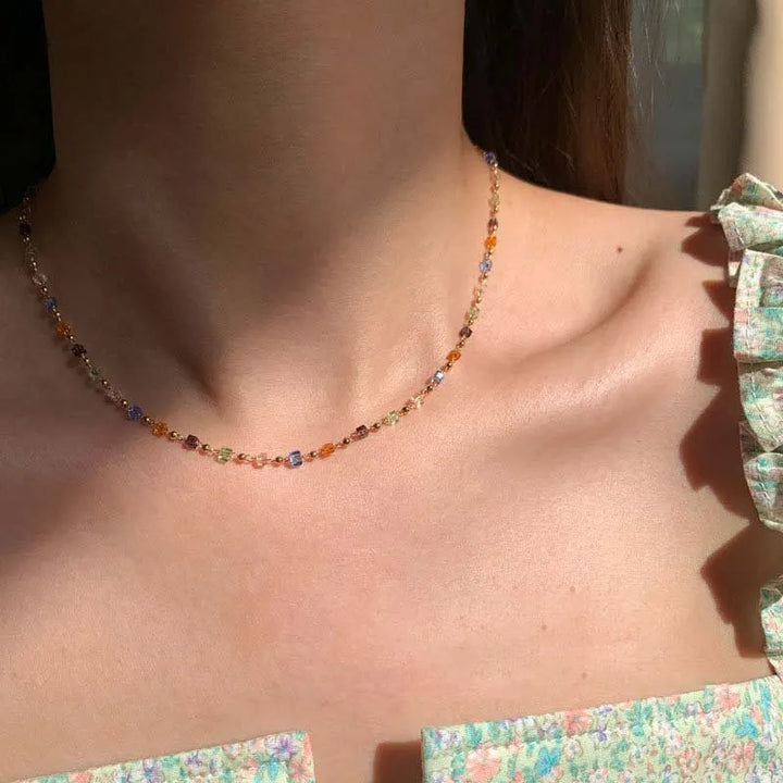 Drune | Elegante Natur Edelstein Kette