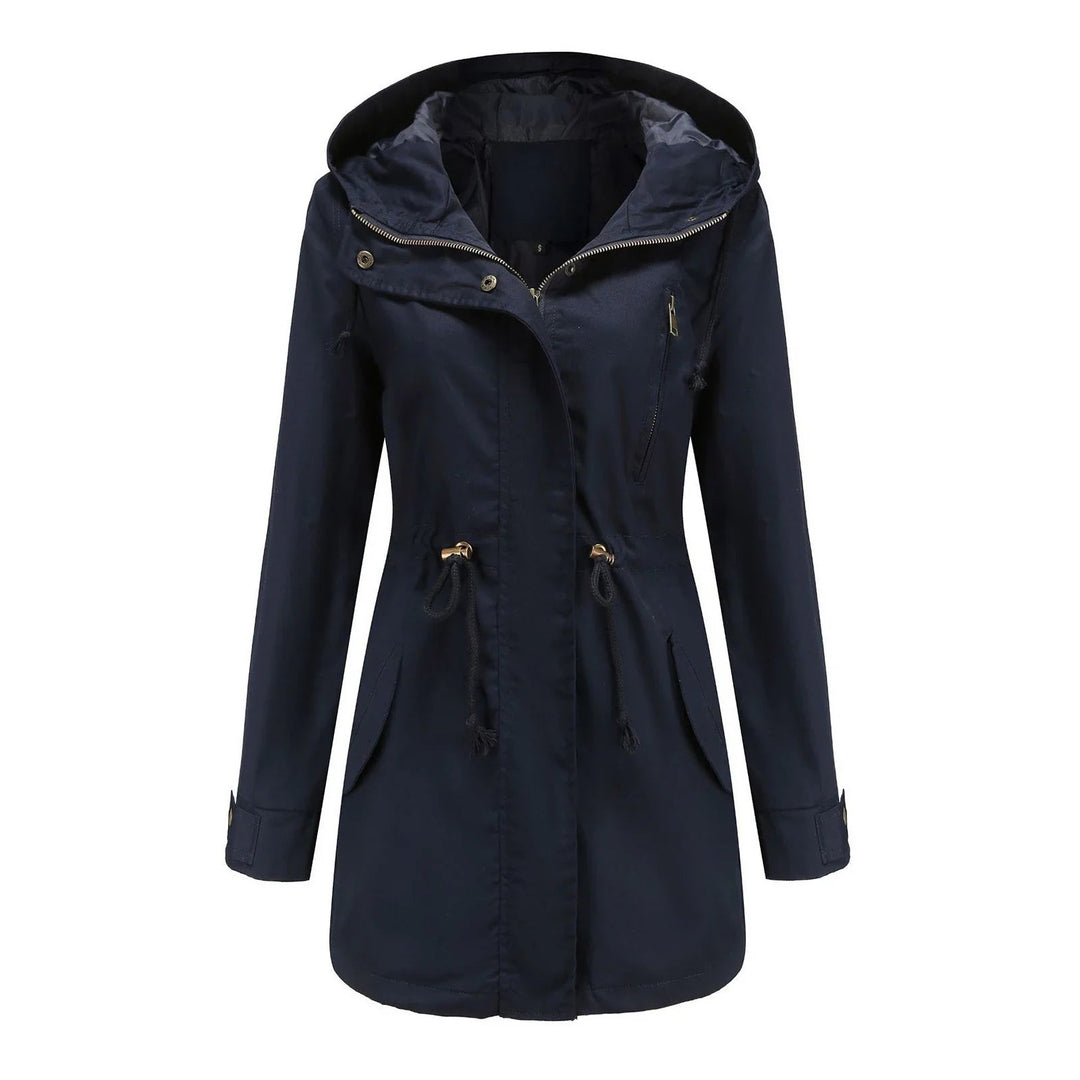 Drune Elegante Wasserdichte Outdoor Regenjacke Für Damen | Perfekt Für Outdoor-Aktivitäten