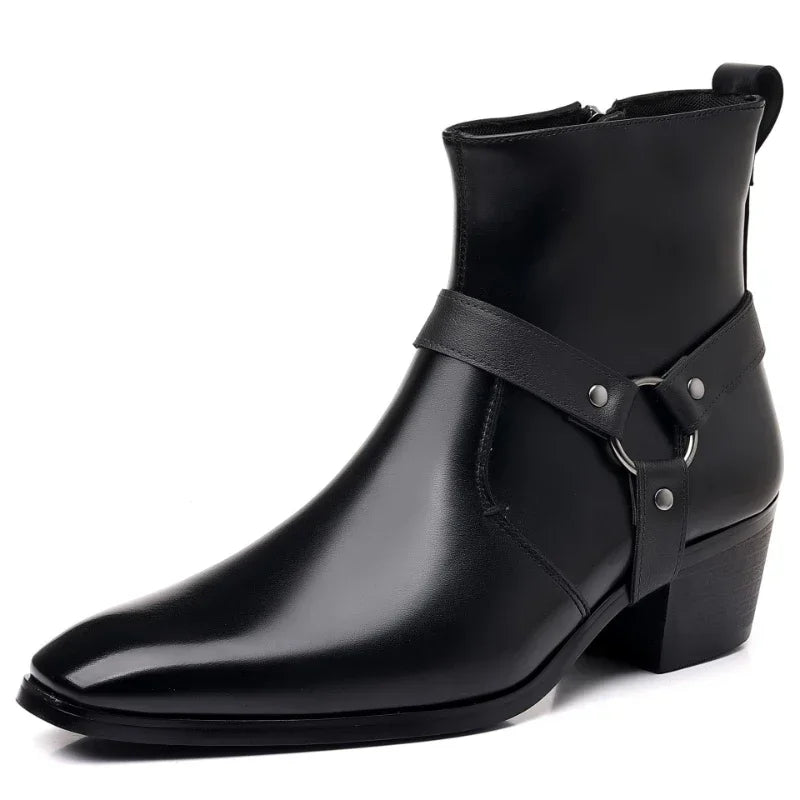 Drune | Hochwertige Modische Chelsea Cowboystiefel Für Herren