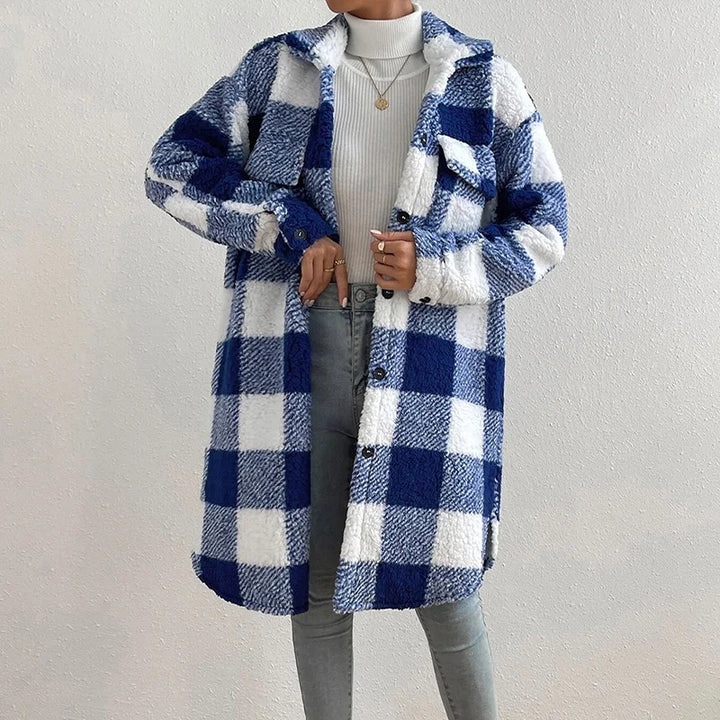 Drune | Karojacke mit Polarfleece