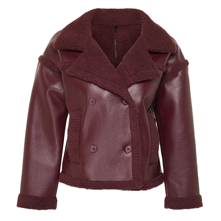 Drune | Jacke aus Kunstleder