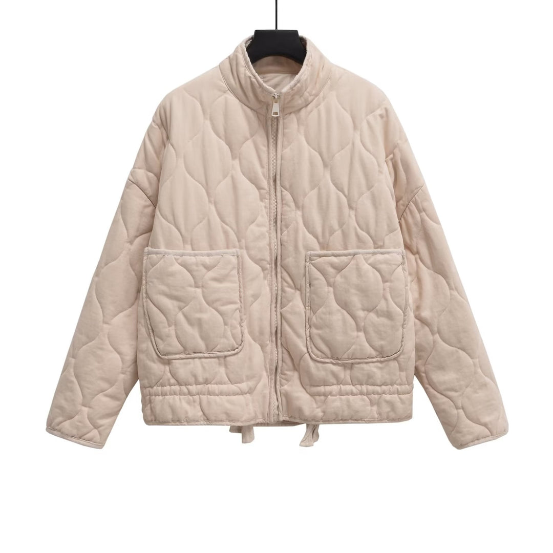 Drune | Stilvolle Zip Up Daunenjacke